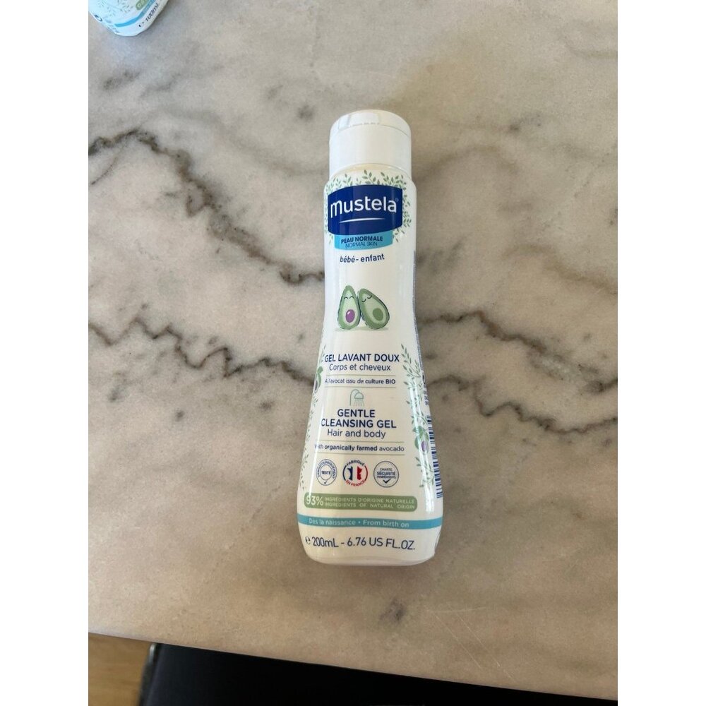 Mustela Gentle Cleansing Gel Baby‎ Body Wash & Hair Shampoo 6.76 oz Cleanser